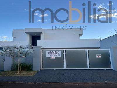 Alto Padr�o para Loca��o, em Rio Verde, bairro SOLAR DO AGRESTE, 4 dormit�rios, 6 banheiros, 4 su�tes, 3 vagas